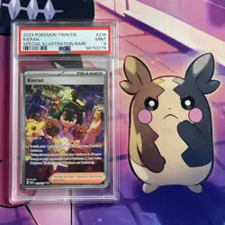 Pokemon Card | PSA 9 Kieran 218/167 Twilight Masquerade SIR Special Illustration - Image 2
