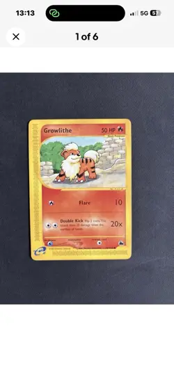 Pokemon TCG E Reader Bundle Various Sets 5 Cards All Non Holo Private Listing - Image 1