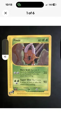 Pokemon TCG E Reader Bundle Various Sets 5 Cards All Non Holo Private Listing - Image 3