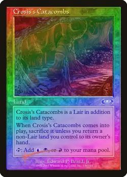 Crosis's Catacombs FOIL Planeshift PLD Land Uncommon MAGIC MTG CARD ABUGames - Image 1