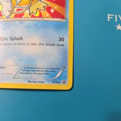 Pokemon TCG Shiny Magikarp Black Star Holo Promo Card XY143 - Image 2