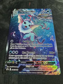 Vaporeon VMAX SWSH182 - Sword & Shield - Black Star Promo Card - Holo - NM - Image 2