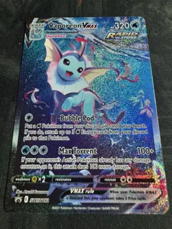 Vaporeon VMAX SWSH182 - Sword & Shield - Black Star Promo Card - Holo - NM - Image 5
