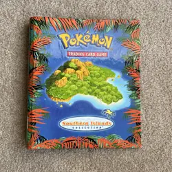 Vintage Pokemon Southern Islands Promo Collection - BINDER ONLY NO CARDS - Image 1