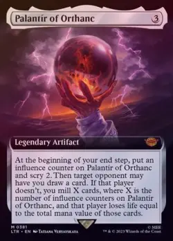MTG The Lord of the Rings - Palantir of Orthanc (Extended Foil) - Image 1
