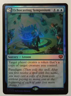 Echocasting Symposium *FOIL Mythic Rare* Magic MtG x1 Secrets of Strixhaven - Image 1
