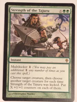 Strength of the Tajuru - Worldwake - Magic the Gathering MTG Nice! - Image 1