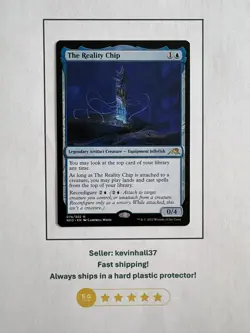 The Reality Chip x1 MTG - Mint Pack Fresh - Kamigawa: Neon Dynasty - Image 1