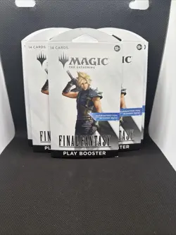 MTG: Magic The Gathering Final Fantasy Play Sleeved Booster Pack 5x - Image 1