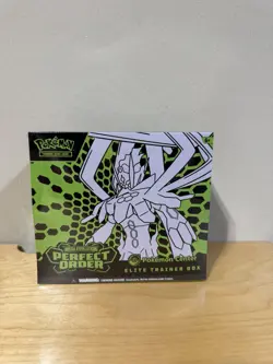 Pokemon Tcg Mega Evolution Perfect Order Pokemon Center Elite Trainer Box ETB - Image 1
