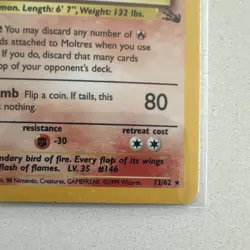 Pokemon TCG Lot of 2: Moltres 12/62, Zapdos 16/102 (Base Set, Wizards 1999) - Image 5