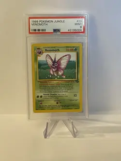POKEMON JUNGLE VENOMOTH NON HOLO 29/64 PSA 9 MINT - Image 1