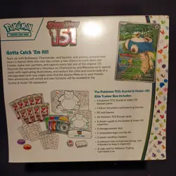 Pokemon TCG Scarlet & Violet 151 Elite Trainer Box ETB - Factory Sealed NEW 820650853159 - Image 3