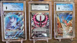 Galarian Articuno Zapdos Moltres - Pokemon Chilling Reign - CGC (9, 10, 9) - Image 1
