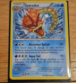 Pokemon TCG Gyarados 130 HP Holo Promo XY XY109 Stage 1 2016 English - Image 1