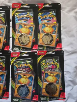 Pokemon TCG Booster 8 Packs Perfect Order Makuhita with Snorlax Coin New Sealed - Image 3