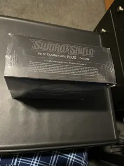 Pokemon TCG Sword Shield Zacian ETB Elite Trainer Box New Sealed - Image 3