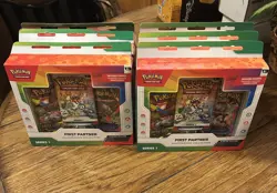 Pokemon TCG First Partner Illustration Collection Series Lot Of 6 On Hand* - Image 2