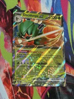 Pokemon Perfect Order #12/88 Decidueye ex Double Rare Holo - Image 1