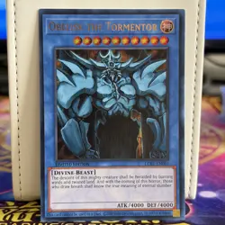 LIMITED EDITION OBELISK THE TORMENTOR LC01-EN001 YUGIOH CARD - Image 1