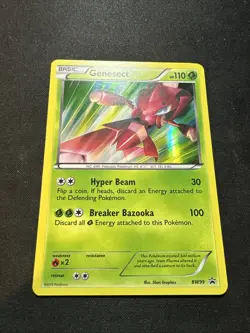 Genesect- Black & White Black Star Promo Holo Pokemon Card #BW99 - Image 1