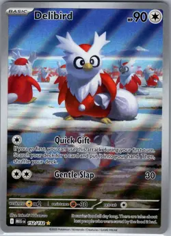 Delibird 152/132 ME01: Mega Evolution - Pokemon Card - NM - Image 1