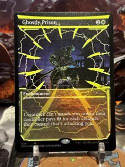 MTG | Ghostly Prison (Neon Ink Yellow) [Secret Lair]✨FOIL✨ - Image 1