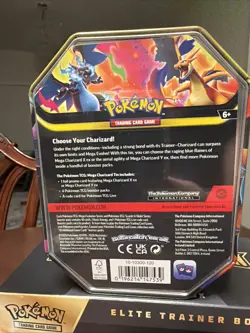 Pokemon TCG ETB Mega Evolution Gardevoire - Ascended Tins and Charizard Tin - Image 2