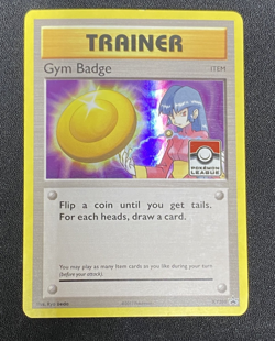 Gym Badge (Sabrina) XY208 2017 Pokemon League Exclusive Black Star Holo XY Promo - Image 4