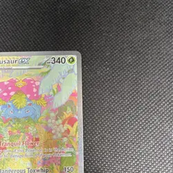 Pokemon Venusaur ex 198/165 Scarlet & Violet 151 Special Illustration Rare Holo - Image 3