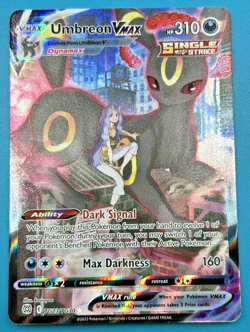 Pokemon TCG Holo Ultra Rare Umbreon Vmax 375 TG23/TG30 Brilliant Stars - Image 1
