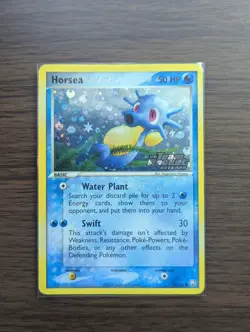 Horsea 58/109 EX Team Rocket Returns Reverse Holo Foil Stamped Pokemon Card - Image 1