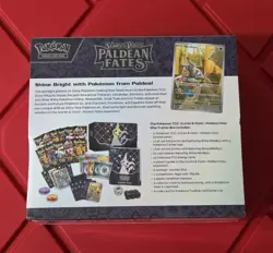 Pokemon Center Exclusive Paldean Fates ETB Elite Trainer Box Sealed & New - Image 2