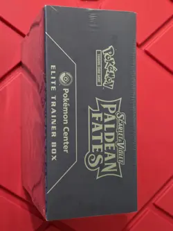 Pokemon Center Exclusive Paldean Fates ETB Elite Trainer Box Sealed & New - Image 3
