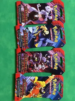 4x Pokemon TCG Scarlet & Violet Destined Rivals Sleeved Packs BRAND NEW Art Set - Image 1