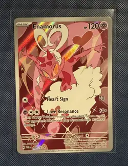 Pokemon - 180/167 Enamorus SV06 Twilight Masquerade Illustration Rare Holo NM - Image 1