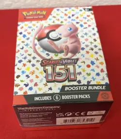 Pokemon Scarlet & Violet 151 Booster Bundle Box English Sealed 6 Booster Packs - Image 2