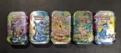 Pokemon Prismatic Evolution Mini Tin Set Lot of 5 ( SEALED ) - Image 1