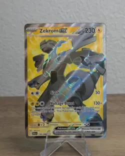 Zekrom EX 158/086 Sv: Black Bolt Ultra Rare Holo Pokemon TCG English - Image 1