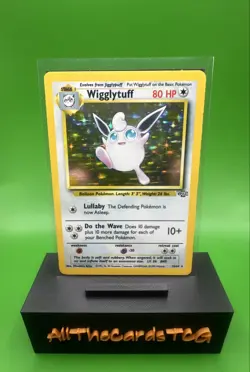 Pokemon TCG Wigglytuff Jungle 16/64 Holo Unlimited Holo Rare - Image 1