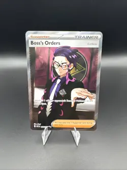Boss’s Orders Corbeau 256/217 Full Art Ultra Rare Pokemon TCG NM - Image 1
