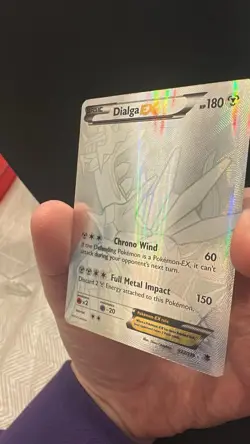 Dialga EX (Full Art) Secret Rare 122/119 Holo - 2014 Pokemon - LP/MP - Image 3