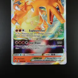 Charizard VSTAR 019/159 Pokemon Crown Zenith Holo Full Art Card - Image 3