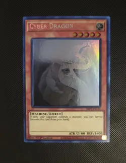 Yu-Gi-Oh Cyber Dragon GFP2-EN178 Ghost Rare 1st Edition LP/NM - Image 2
