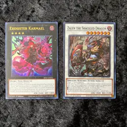 Exosister Karmael BPRO-EN044 –Yu-Gi-Oh! BURST PROTOCOL AND BPRO-EN042 Zalen NM - Image 1
