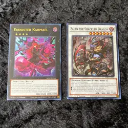 Exosister Karmael BPRO-EN044 –Yu-Gi-Oh! BURST PROTOCOL AND BPRO-EN042 Zalen NM - Image 3