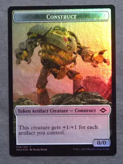 Food (018) / Construct Double-Sided Token FOIL - Modern Horizons 2 MTG LP - Image 2