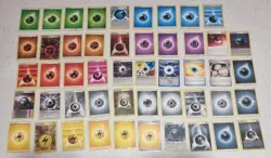 Pokemon Card Energy Lot x49 LP Variety Bundle Bulk TCG Collection Mixed Cards - Image 1