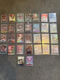 One Piece TCG Bulk Card Game Bundle Alt Leaders / SEC Secret Rares Gold Dons Etc - Image 1