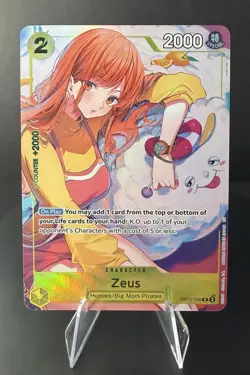 Zeus (OP11-106) Promo Bandai Card Games Fest 24-25 One Piece Nami English - Image 1